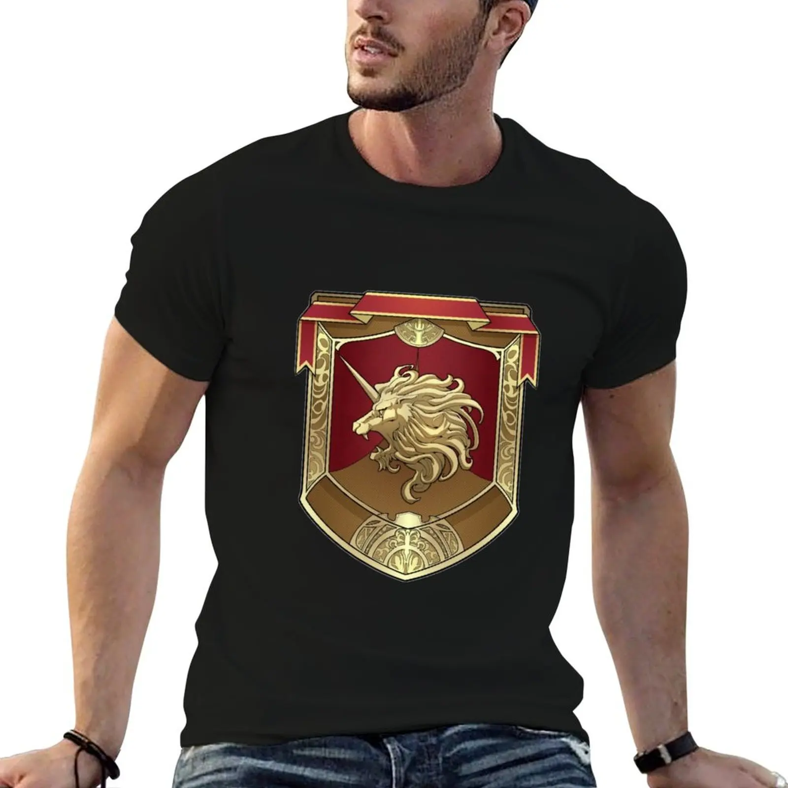 Thors Academy Crest - Legend Of Heroes Trails In The Sky T-Shirt blanks Clothing Men's cotton t-shirt