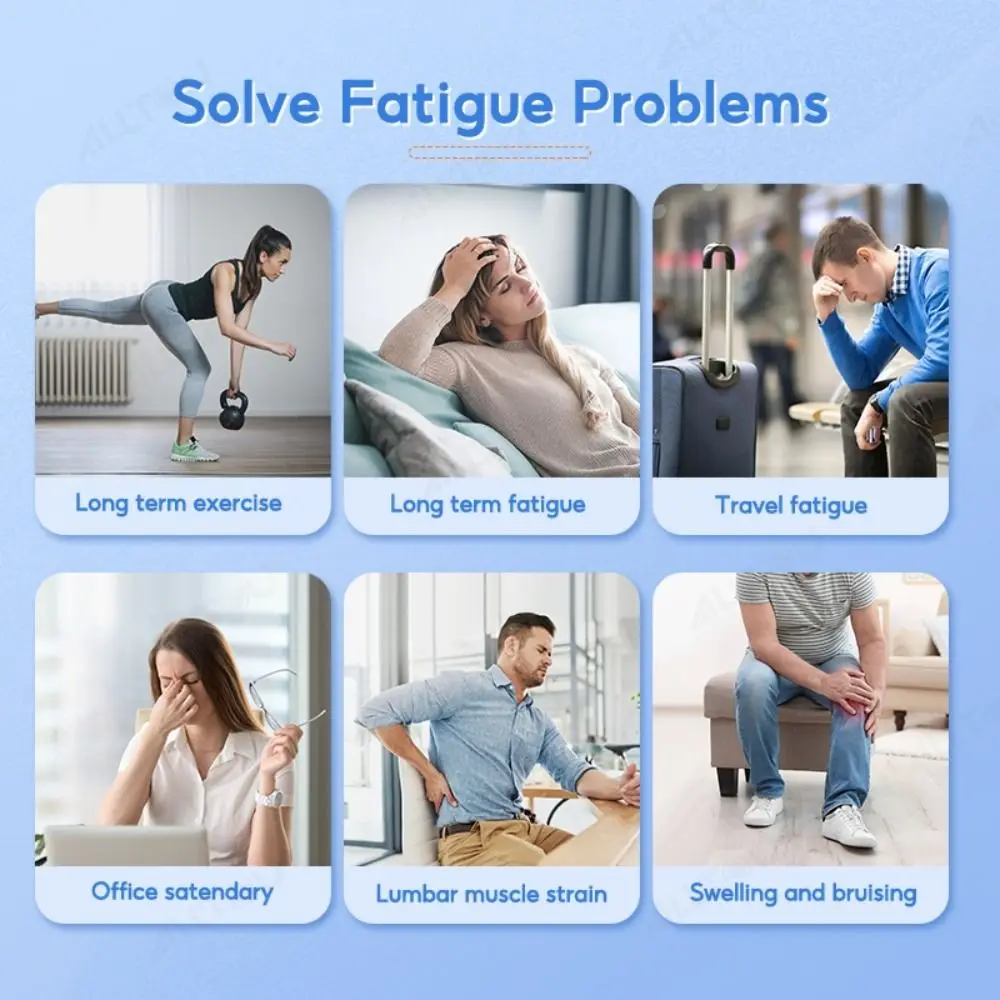 

Новый массажер для фасции с 12 головками, мини-массажер для тела с ЖК-дисплеем, 32 скорости, массажный аппарат для расслабления мышц и шеи