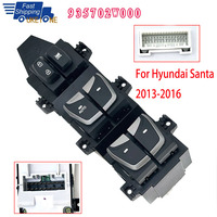 Electric Master Power Window Switch for Hyundai Santa Fe IX45 DM 2013-2016 Front Left Lifter Button Car Accessories 93570-2W000