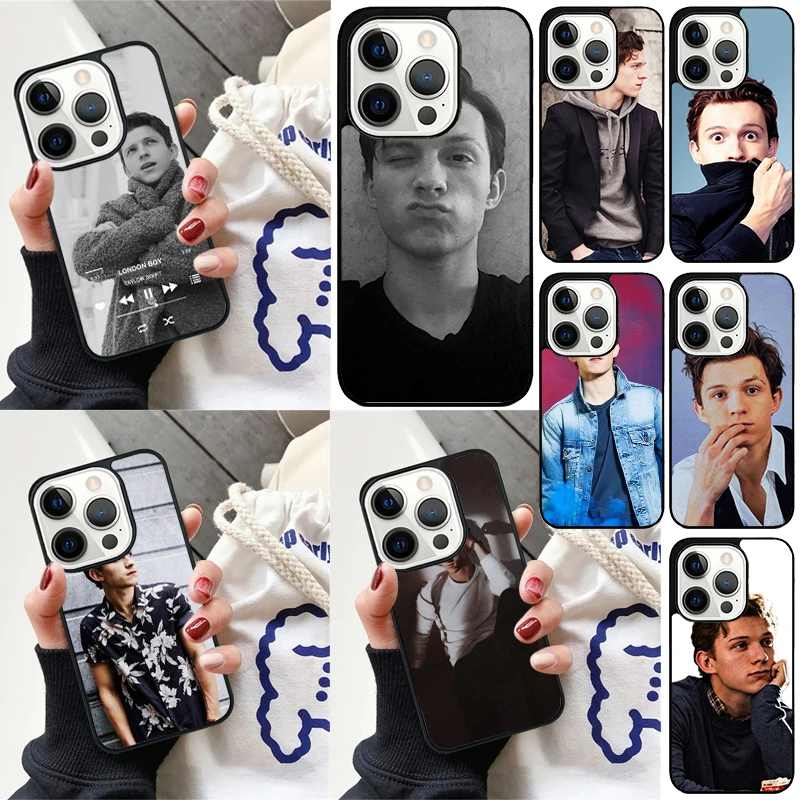 Tom Holland Cover For iPhone 16 13 14 15 Pro Max 12 Mini 11 15 Pro Max 6 7 8 Plus Max SE 2020 Phone Case