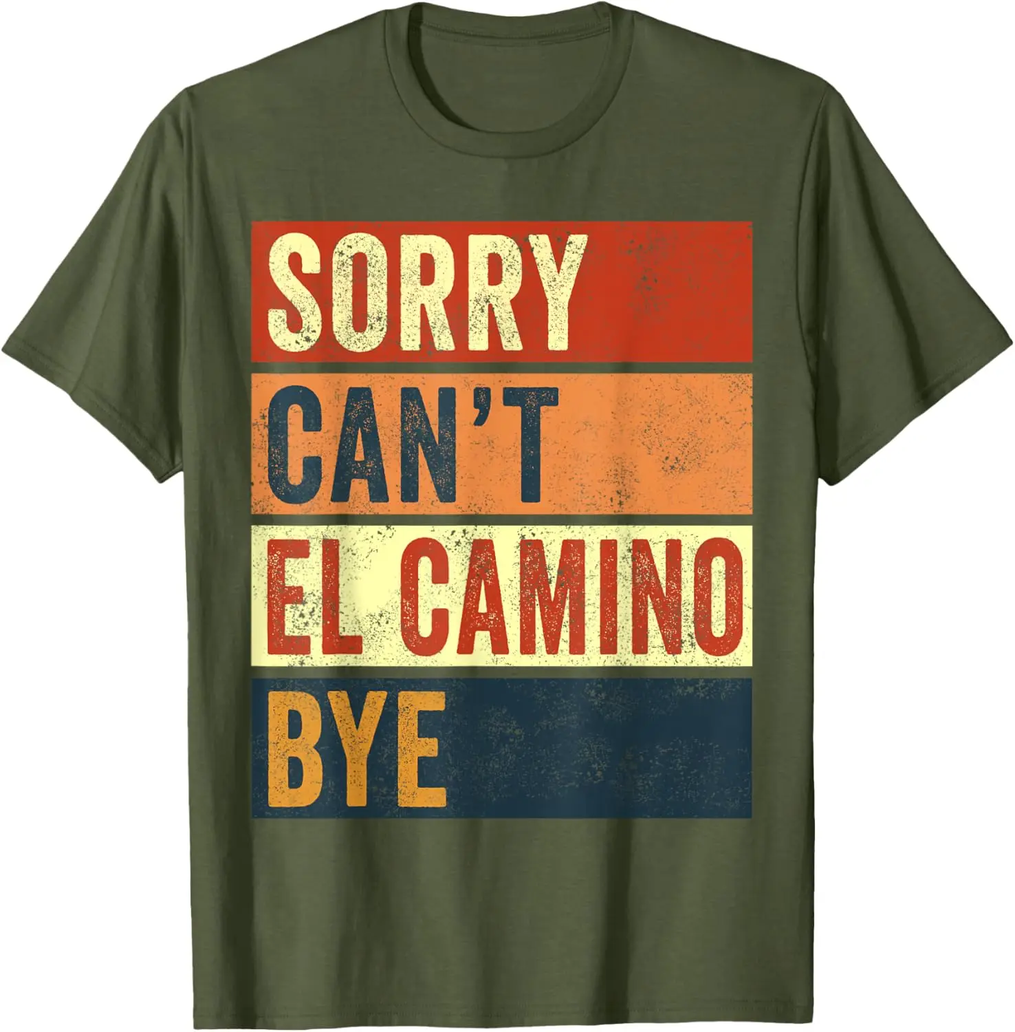 El Camino de Santiago Compostela Spain Way of St James Hiker T-Shirt
