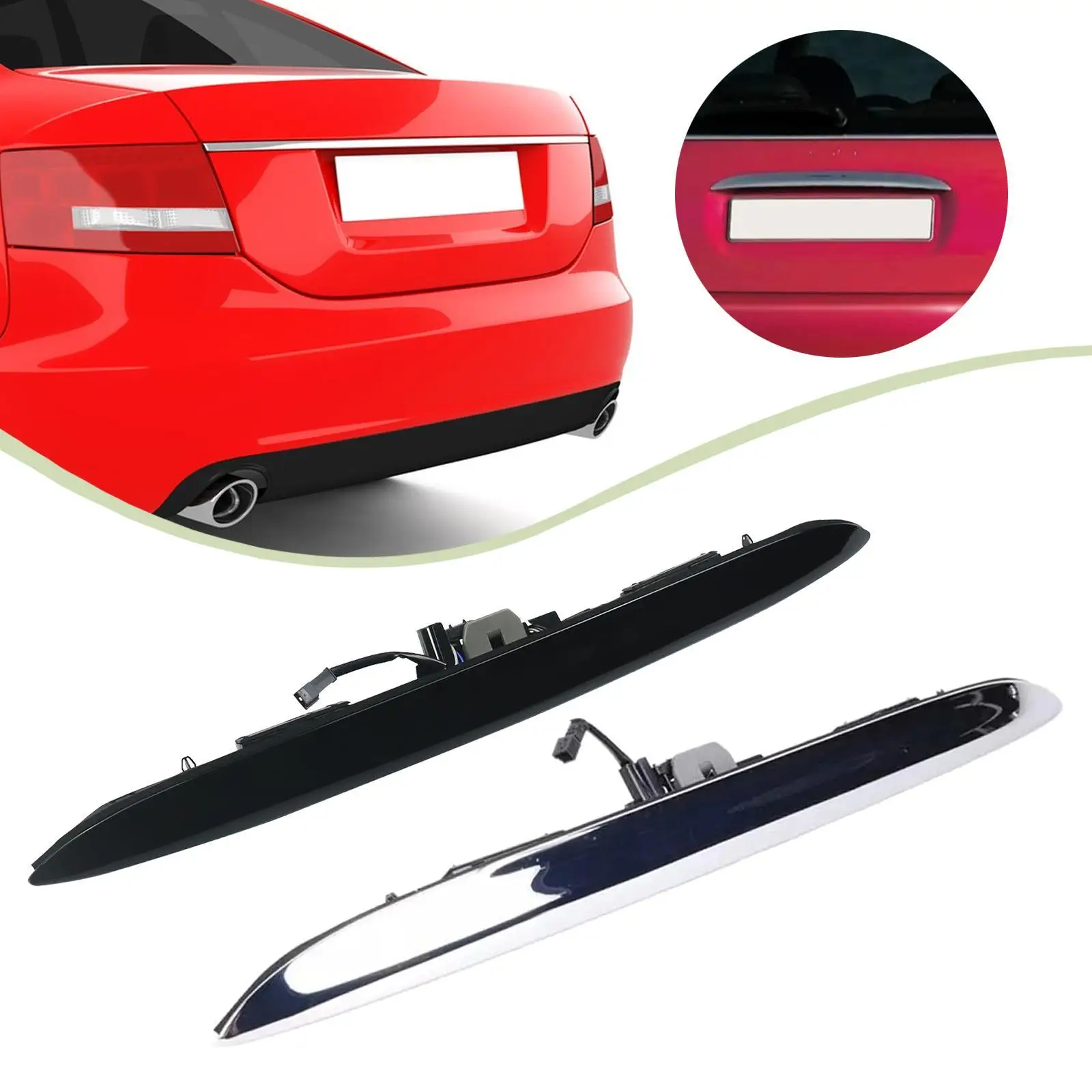 

Rear Hatch Trunk Handle Replacement Part 51137074020 Plastic Material Easy Install for R53 S Hatchback