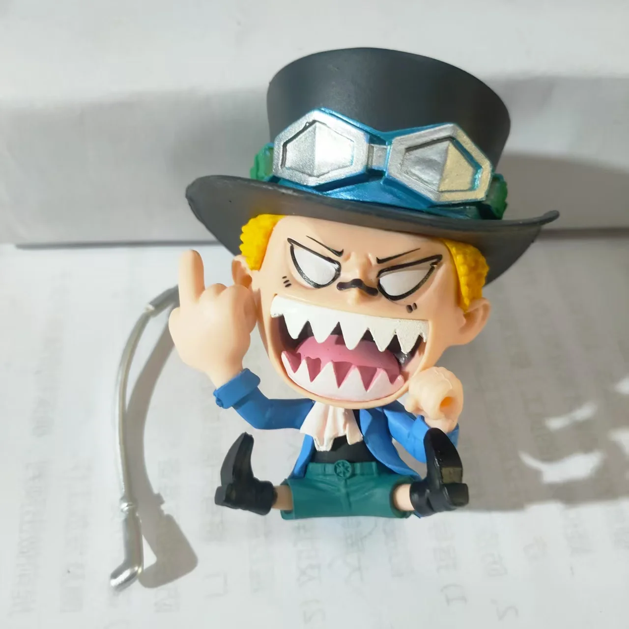 

Animation manual+decorative decorations+anime pirate king - sitting Joba
