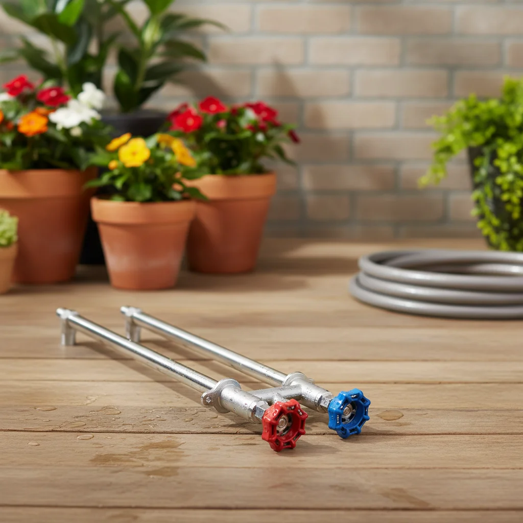 

12 Inch Frost Free= Outdoor Water Spigot Faucet Supply Hot And Cold Outdoor Water Faucet 1/2 Inch MIP X 3/4 Inch Hose Bibb 2025