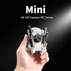 4DRC Mini Drone 4K 1080P HD Camera Drones WiFi FPV Obstacle Avoidance Foldable Quadcopter RC Helicopter Small Dron Toys for Kids