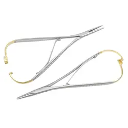 Dental Needle Holder Tweezers Orthodontic Instrument Dentistry Product Stainless Steel Mathieu Needle Holder
