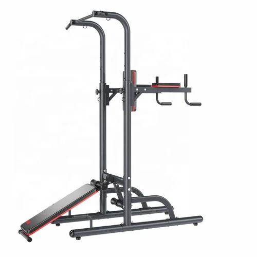 조정 가능한 단일 평행 피트니스 풀 업 바 스테이션, 다기능 체육관 풀 업 바 스쿼트 랙 스테이션  Best5