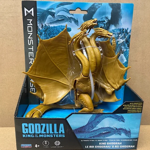 The New Empire Anime Figure Godzila X Kong Action Figure Godzilla King Ghidorah Mothra Tiamat Figure Collection Model Xmas Gifts