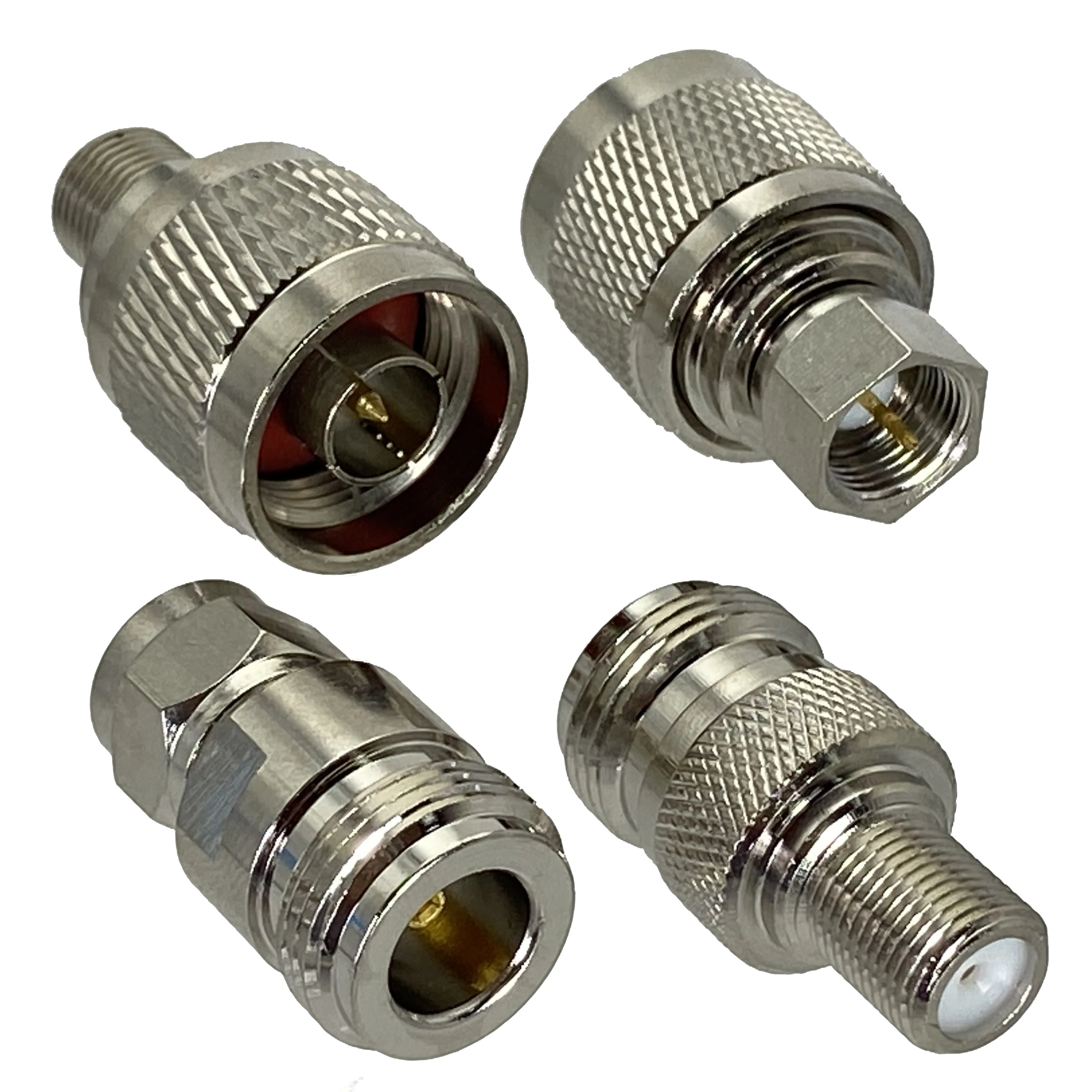 1pcs Adapter N to F TV Male Plug & Female Jack RF Coaxial connector For TV Antenna Wire Terminals