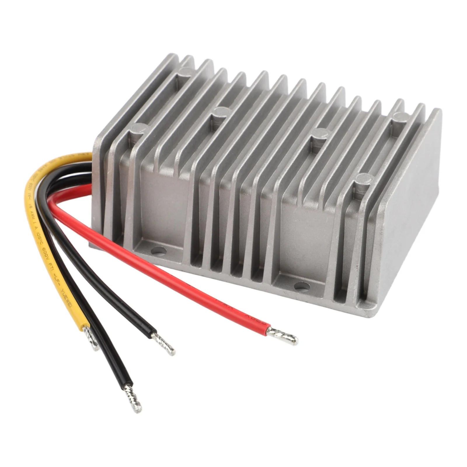 Robust Aluminum Enclosed 12V Step-up Converter 5-11V Input 15A 180W for Off-road Vehicles and Marine Environments