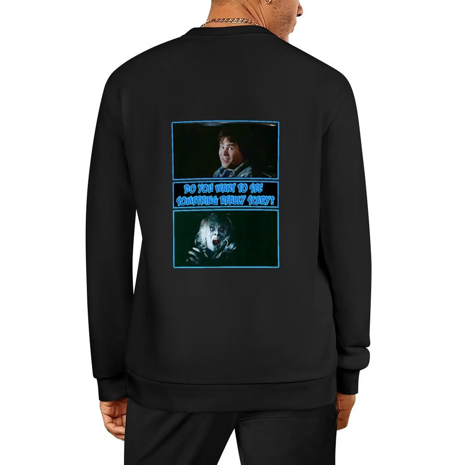 

The Another Twilight Zone Movie Big eye Science Fiction Dan Aykroyd Hitchhiker Pullover men's clothes sweatshirt men