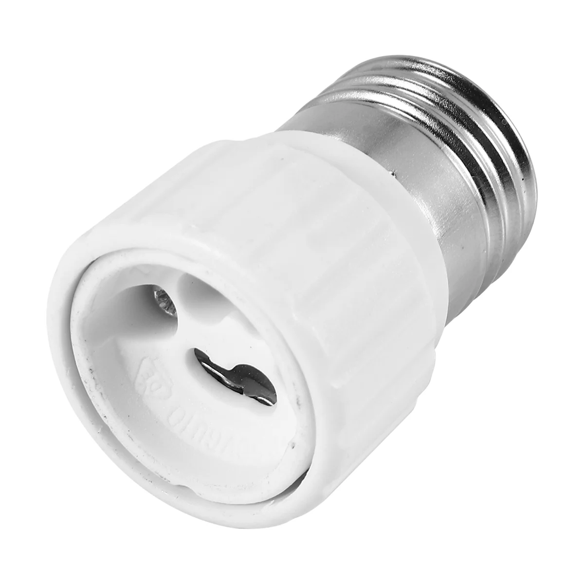 Adaptador de lámpara de bombilla LED CFL, Base extendida, enchufe de tornillo, E27 a GU10