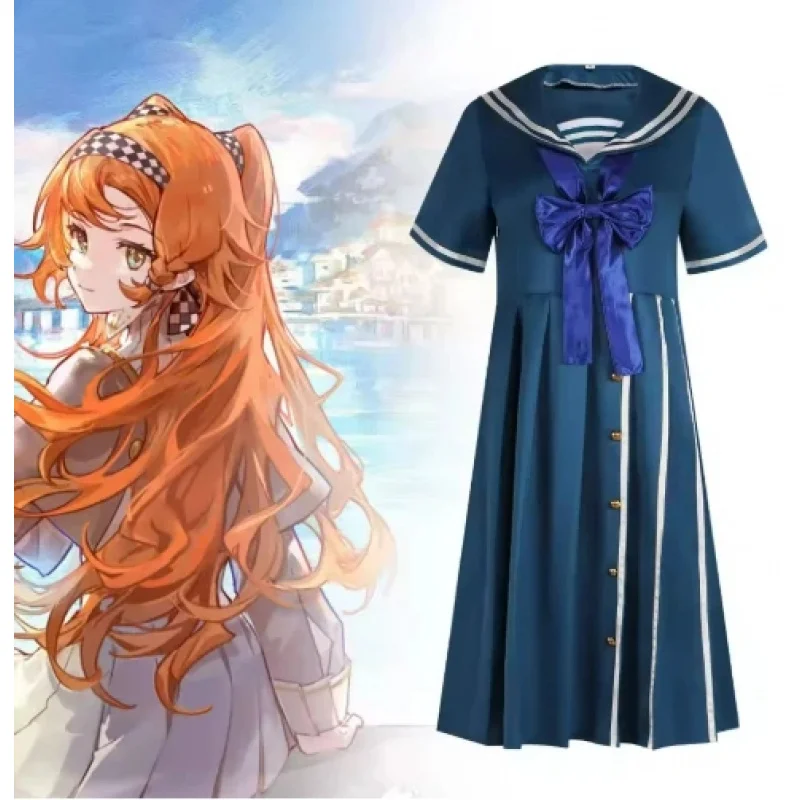 

w;2,c\4.g;Reverse:1999 Eagle Cosplay Costume Game Uniform Dress Hat The Little Spring Finch Daily Outfit Sailor Suit R6,b'8\j'7/
