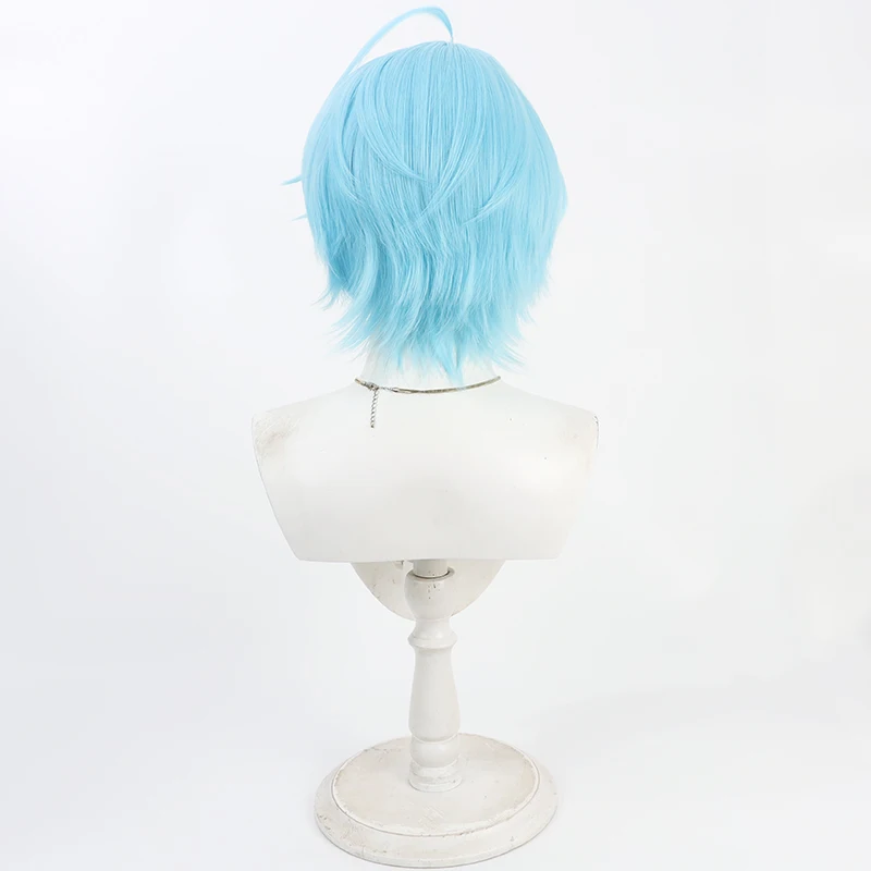 NIJISANJI Virtual YouTube Vtuber Nagisa Torauto Cos Cosplay peluca Halloween carnaval accesorios de fiesta pelo sintético + gorro de peluca