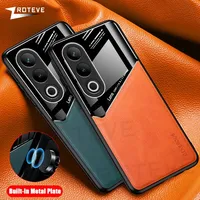 For OnePlus Nord CE4 Case Zroteve PU Leather Car Magnetic Hard PC Cover For OnePlus Nord CE 4 Lite Global Shockproof Phone Cases