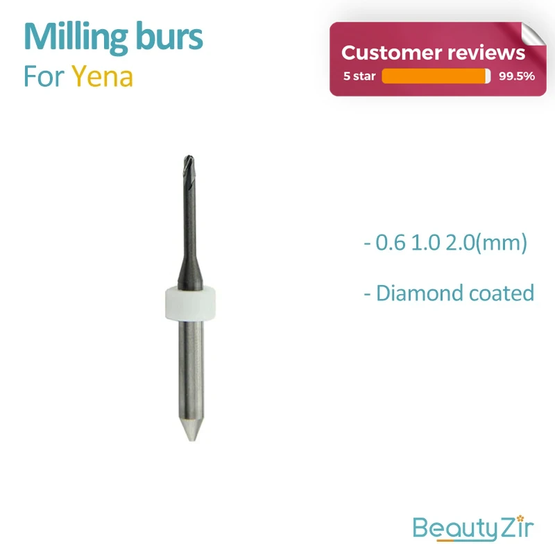 Dental Milling Burs 2 Pcs for Yena D43&D40&DC40