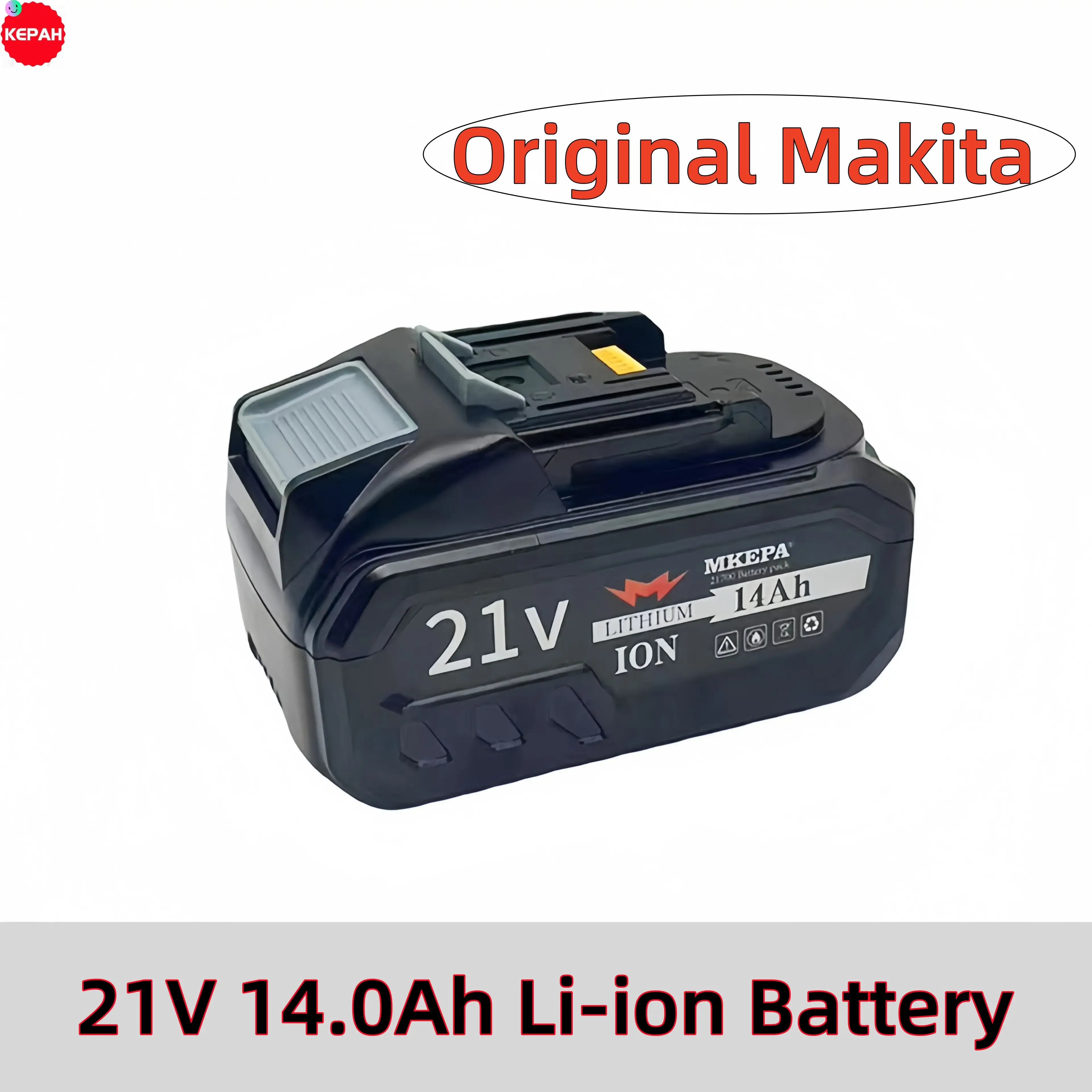 

Original 5S2P Lithium ion 21V 14000mAh Large Capacity Rechargeable Electric Tool Battery