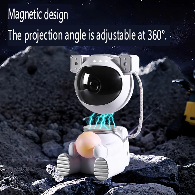 갤럭시 스타 우주 비행사 프로젝터 LED 야간 조명 별이 빛나는 하늘 Porjectors 램프 장식품 침실 룸 어린이 선물 장식