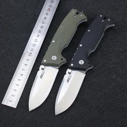 Cold AD10 Knife Folding Pocket Knife S35VN Steel Multifunctional Survival Camping Hunting Knife Professional Knives for Men