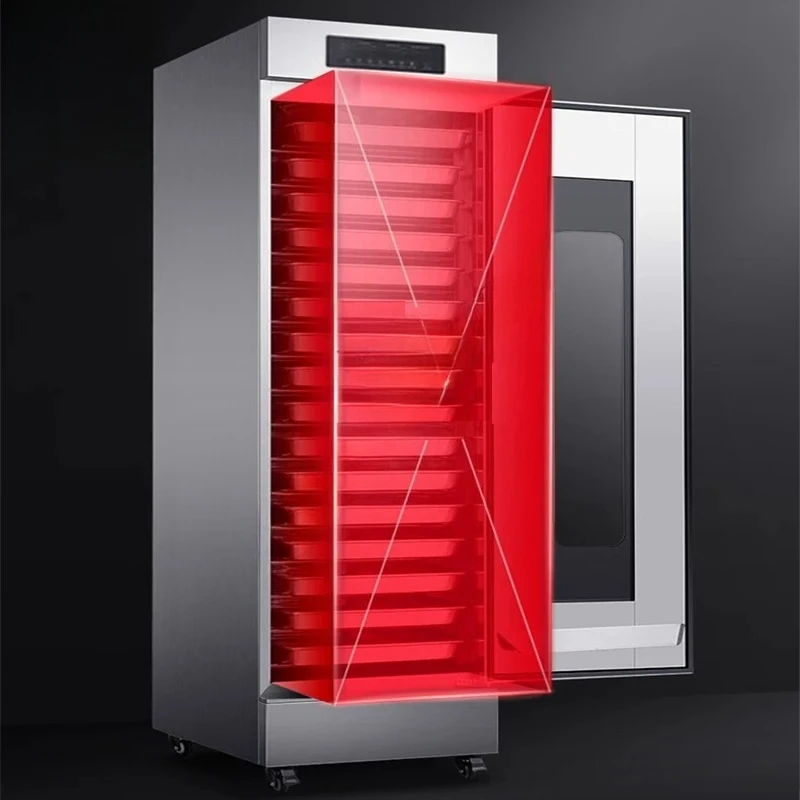 Commercial Stainless Steel Automatic Spray Proofing Cabinet Large Food Grade Bread Fermentation Box For Bakery Pastry Shop