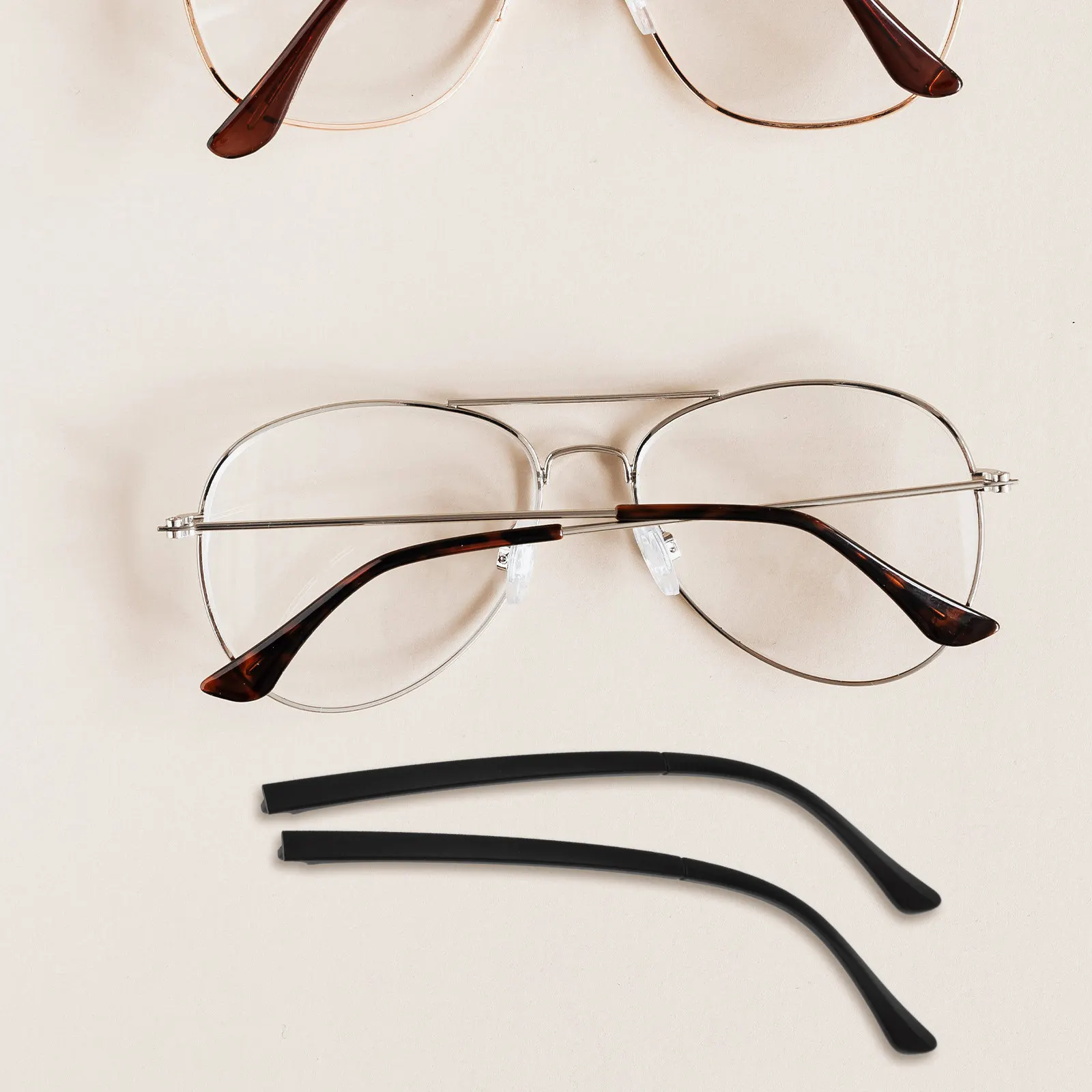 Eyeglass Arms Replacement Tr90 Temples for Glasses Wide Compatibility Easy DIY Installation Comfortable Fit Eyeglasses Repair