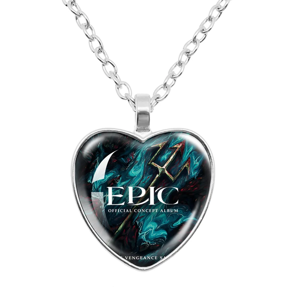 Epic The Musical Heart Pendant Necklaces Greek Mythology Character Odysseus Charms Jewelry Fans Gift