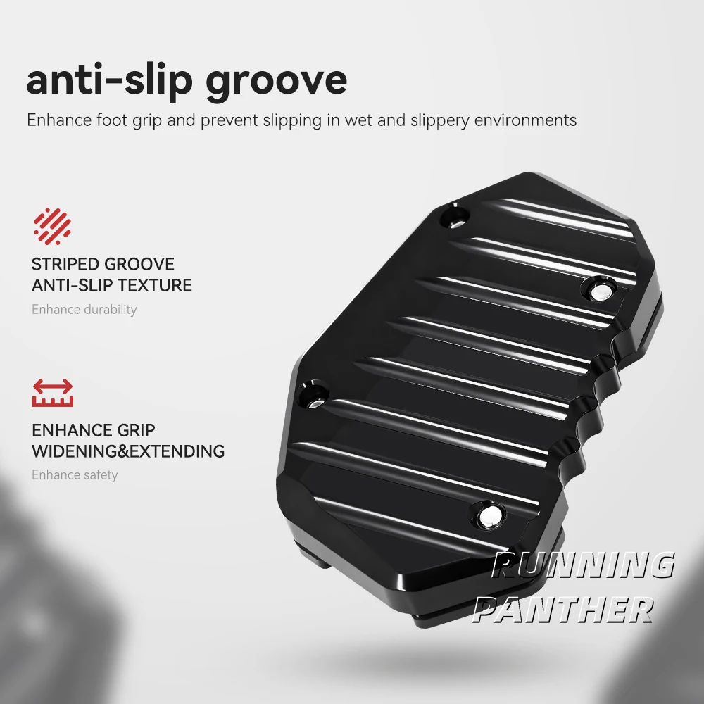 ヤマハ TMAX560 2023 2024 2025 TMAX 560用 サイドスタンド拡張プレート キックスタンド延長