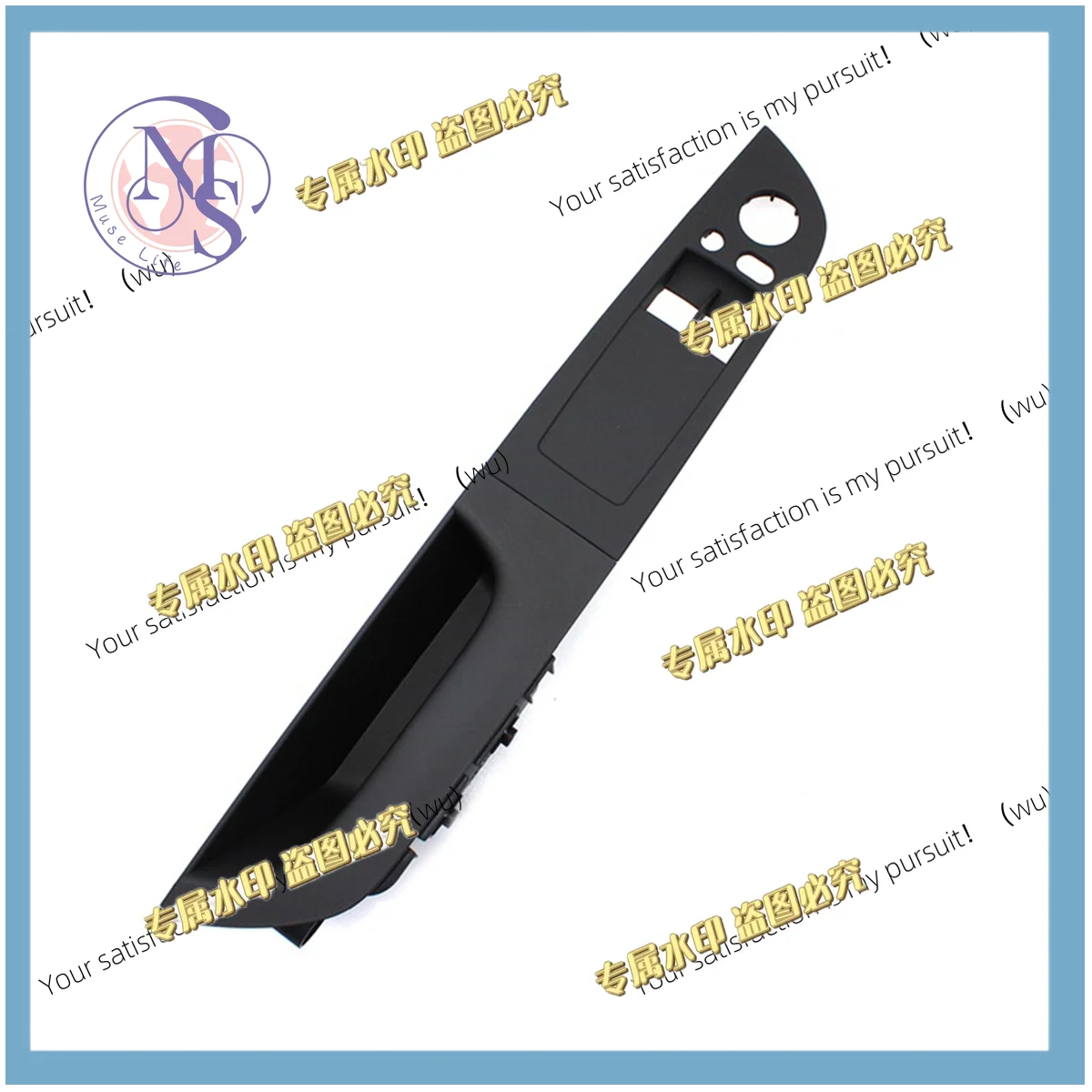 Suitable for three series M3 E92 coupe interior left driver door armrest, window switch panel, handle