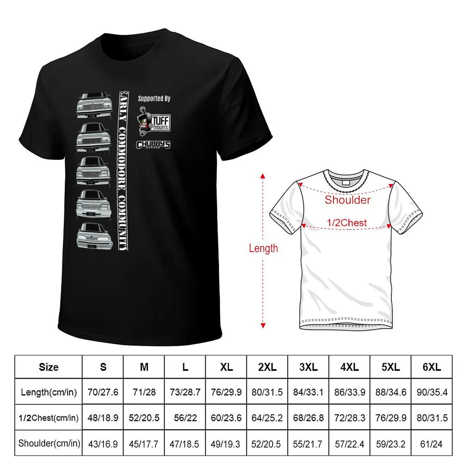 ECC VB to VL White Text T-Shirt man t shirts for men T-Shirt