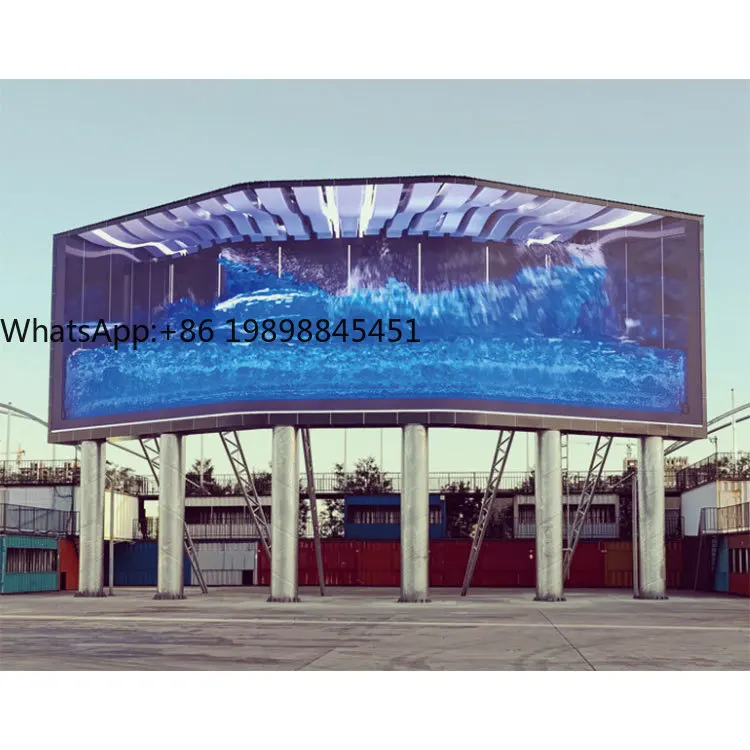 

P10 Commercial Advertising LED Screen Easy Installation Outdoor SMD Display for Shopping Mall IP65 Rating Animation Function