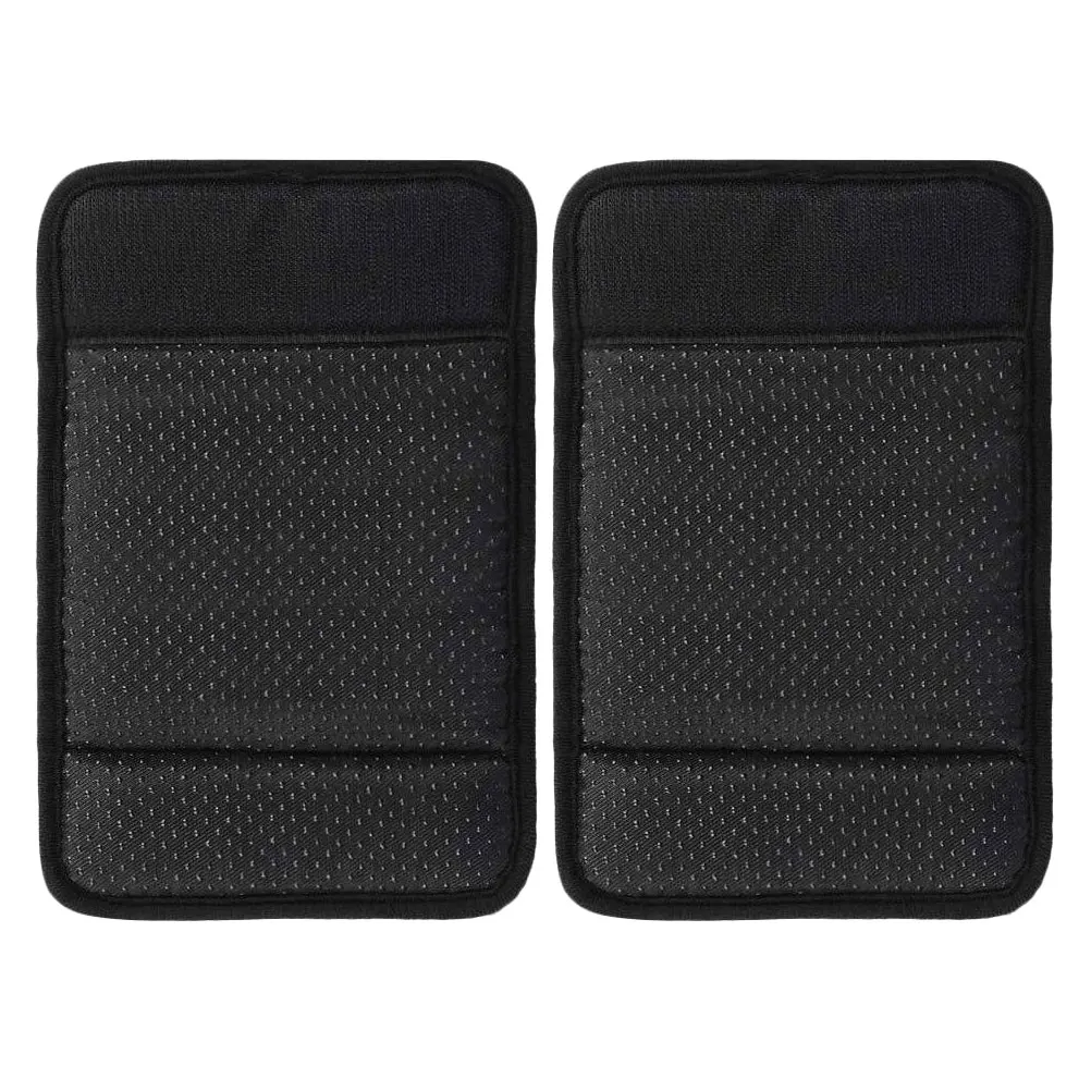 

Anti Slip Hand Grips Walker Elbow Cushion Armrest Wheelchair Black Polyester Fiber Moisture Wicking Pressure Distribution Padded
