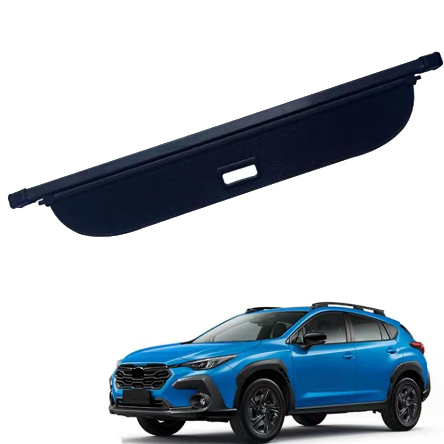 

Car Accessories Rear Trunk Security Shade Retractable Cargo Cover 1Set for Subaru Crossresk 2024-2025