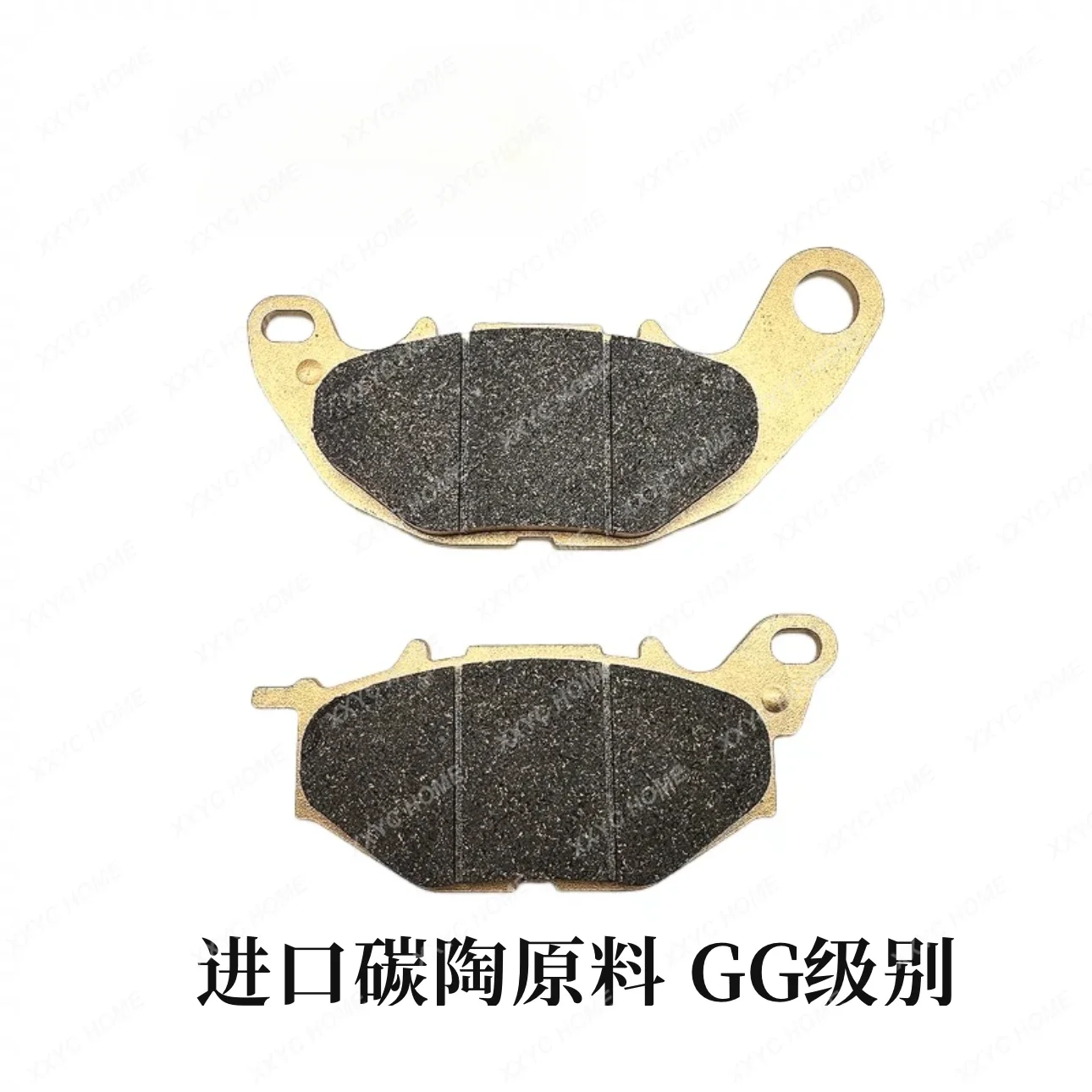 وسادات فرامل دواسة القدم R3 جلد الفرامل مقاومة التآكل لدرجات الحرارة العالية، سيراميك الكربون GG الصف