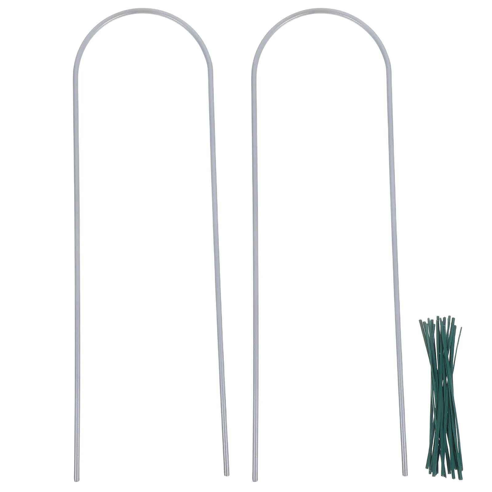 

2Pcs Climbing Plant Support Frame Reusable Decorative Flower Pot Holder Indoor Outdoor Garden Trellis Multi Functional Ushaped