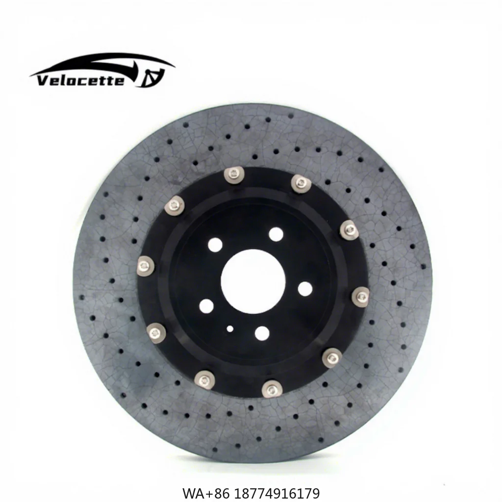 

Auto Carbon Ceramic Brake Using Original Caliper Upgrade for 9N Front 400mm Carbon Rotor for A5 A7 A8 E-tron RS7 RS4
