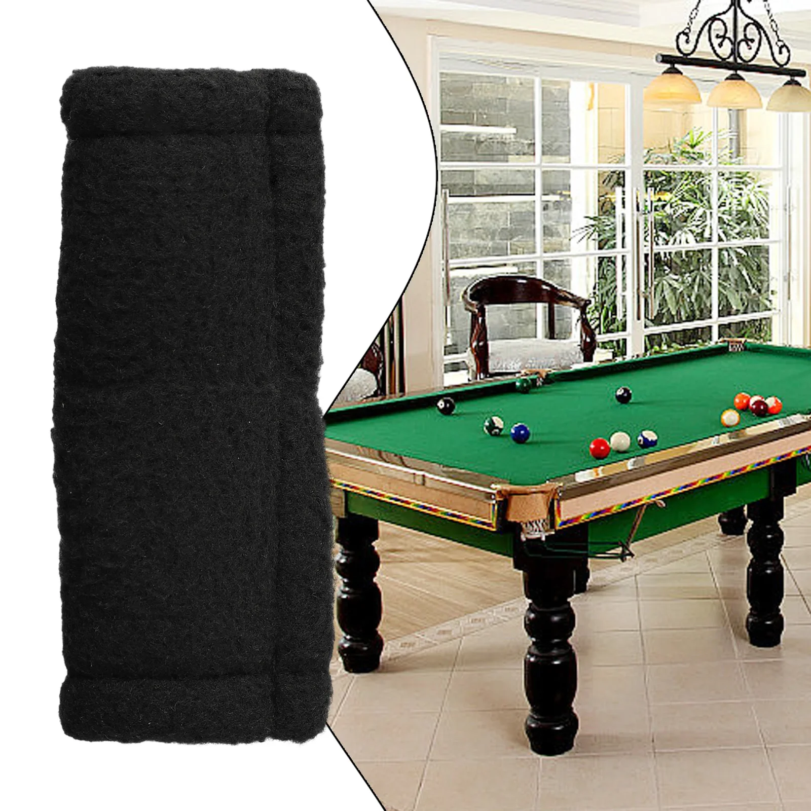 Billiard Cue Cleaning Cloth Snooker Pool Shaft Slicker Burnisher Cloth Cleaner Multi-Function BilliardAccessories