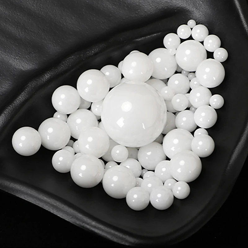 G10 Precision ZrO2 Ceramic Bearing Balls Diameter 1.5/2/2.778/3/3.5/2.5 to 26mm Zirconia Ball High-precision Wear-resistant