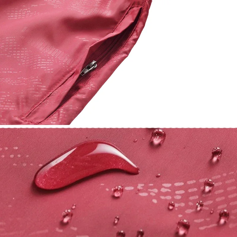 DIMUSI-abrigo de piel de secado rápido para hombre y mujer, chaqueta cortavientos ultraligera, resistente al agua, protección solar UV, prendas de