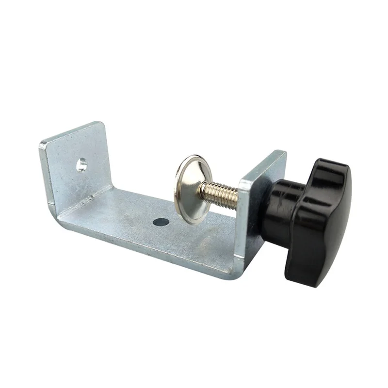 2PCS Thickened Galvanized U‑Shaped Tiger Clamp Adjustable Square Saddle Pipe Clamp Suspension Rod Connector Hardware