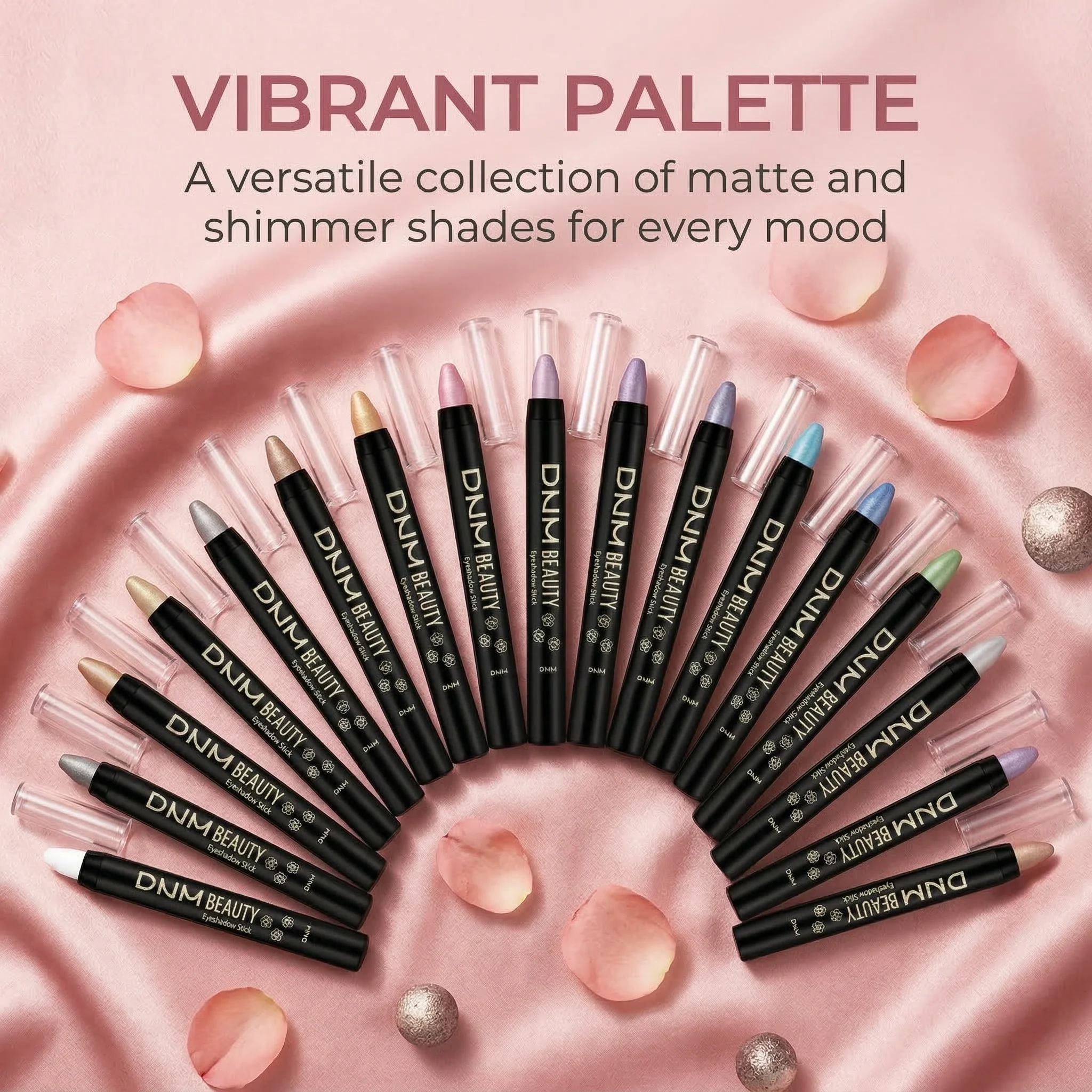 

Eye Makeup Colored Eye Shadow Pencil Waterproof Long Lasting High Pigmented Shimmer Glitter Non-smudging Portable Silkworm Pen