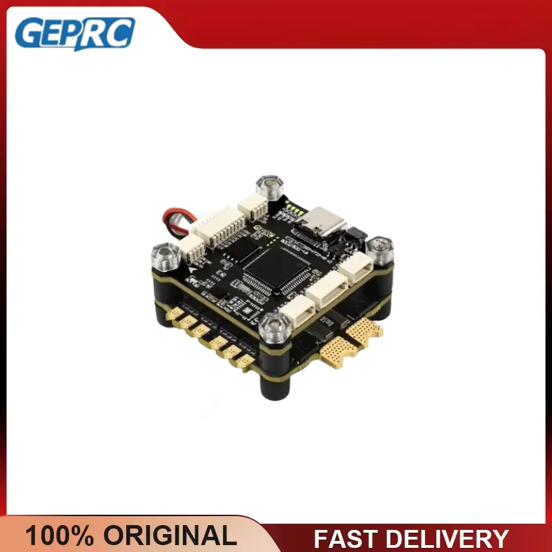 GEPRC TAKER F722 Stack w/ 50A 4IN1 ESC, STM32F722 16M Blackbox Dual BEC for FPV Drone