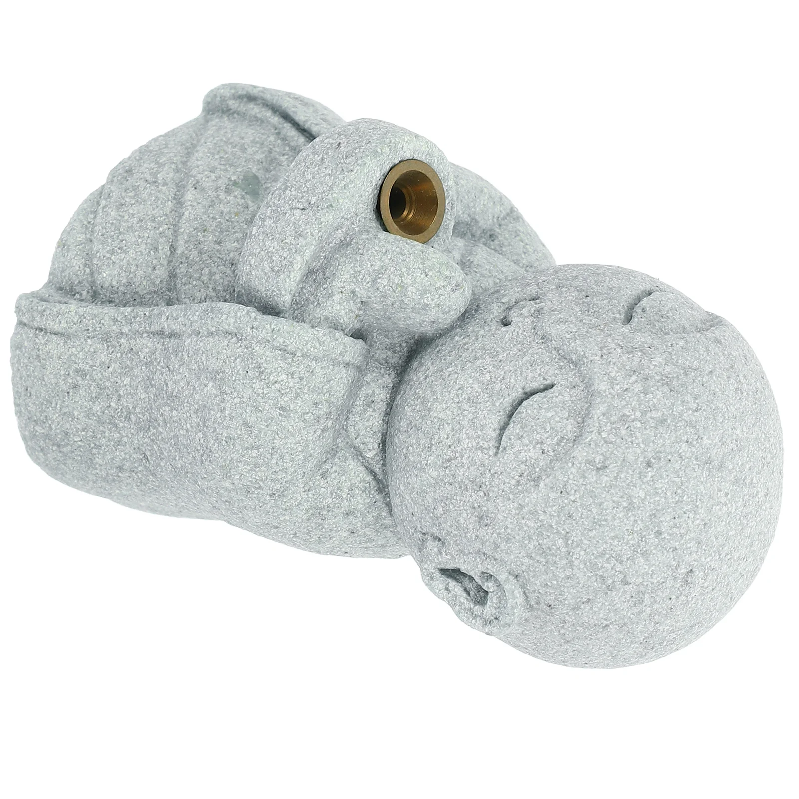 1 قطعة بوذا صغير خمر الحجر الرملي ديكور سطح المكتب داخلي خمر الحرف حديقة الديكور البسيطة الرجعية ديكور المنزل الحرفية #6