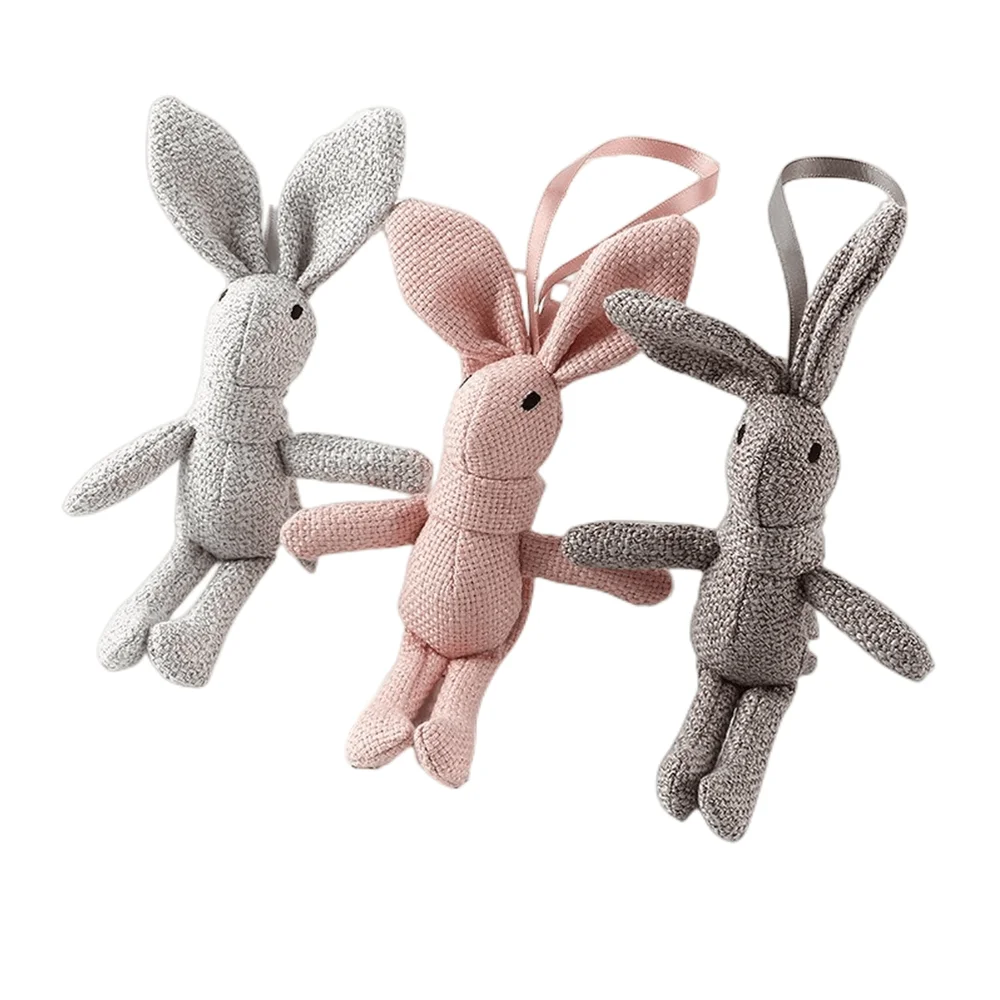 

1 Piece NEW Rabbit Plush Animal Stuffed Dress Rabbit Key Chain TOY Kid's Party Plush TOY Bouquet Plush Dolls