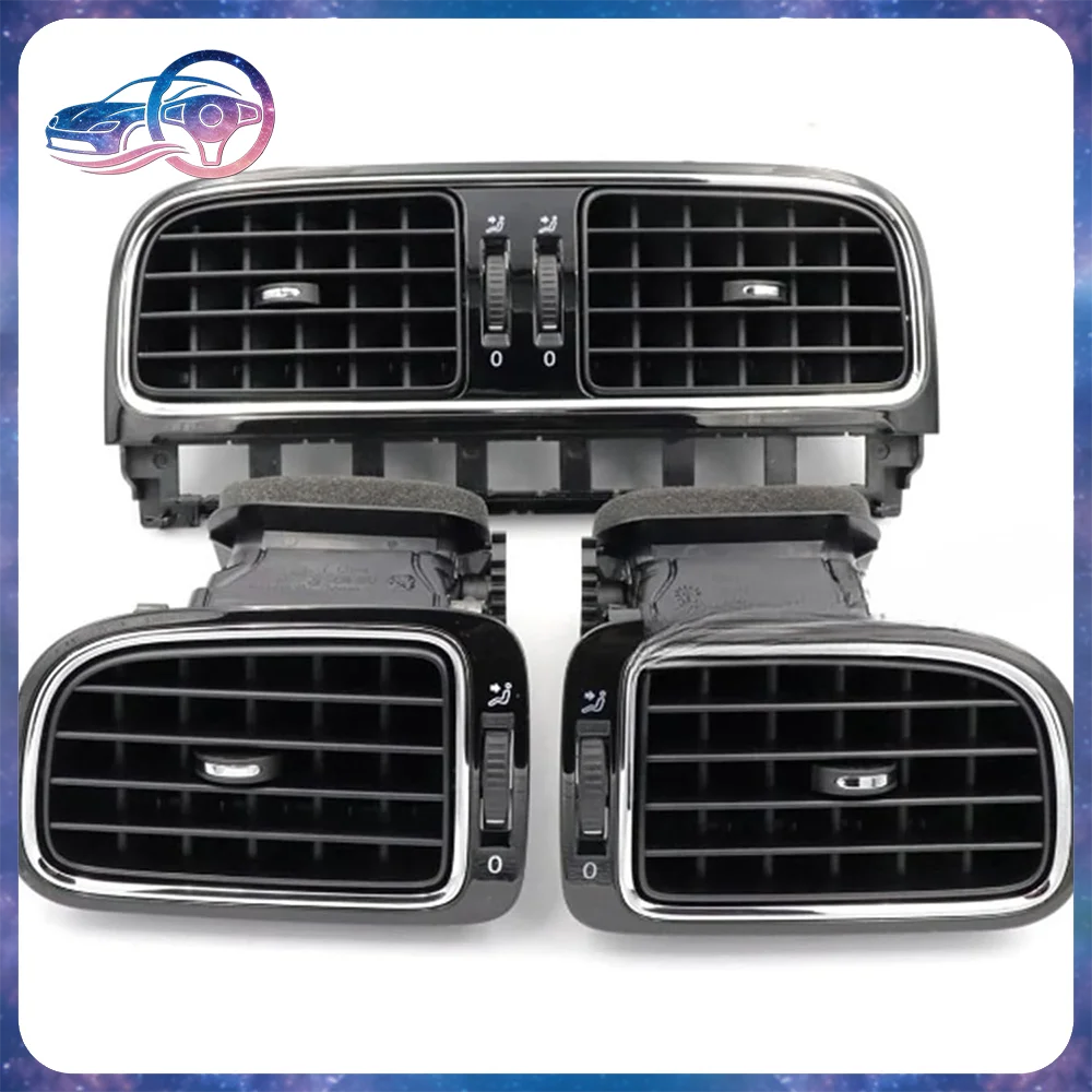 Saborway Left Right Central Dashboard Central Air Outlet Vent For Polo 2011 2012 2013 6RD 819 728 6RD 819 703 6RD 819 704