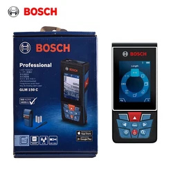 Bosch เลเซอร์เรนจ์ไฟนเทปวัดที่ถูกต้อง Profesional ระยะทาง Trena Metro Finder การก่อสร้างรูเล็ตการล่าสัตว์เครื่องมือ