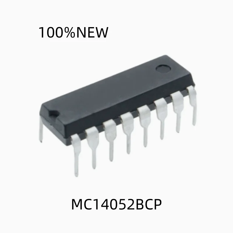 (10Pcs) 100% New Mc14052Bcp Dip-16 Multiplex Switch Chip Ic
