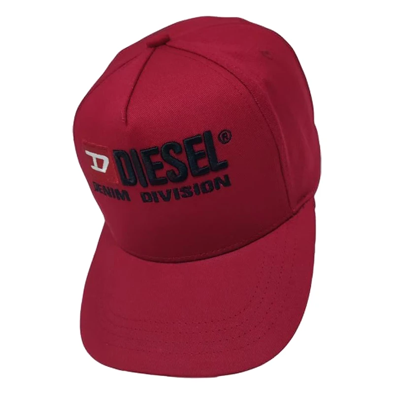 

Wine Red Cotton Letter Embroidery Baseball Caps Men Women Adjustable Casual Hats