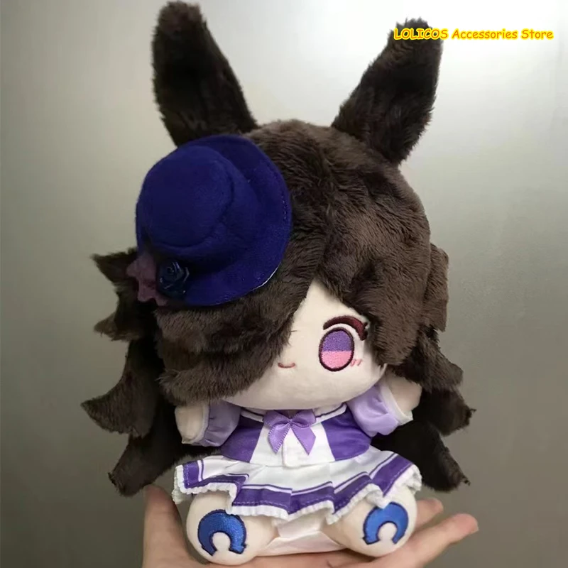 

Фигурка-подушка Umamusume: Pretty Derby FUMO в позе сидячего героя, аниме-косплей, рождественский подарок, 20 см, мультяшный талисман