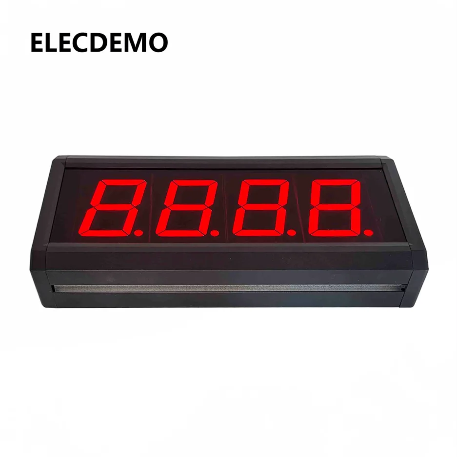 2.3 inch LED Digital Tube Display Module, RS485 Modbus RTU, High Brightness Industrial PLC Production Line Kanban Screen Board image 5
