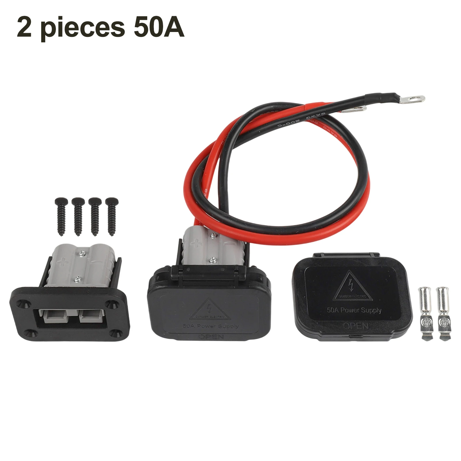 Sleek Design of the 50A Battery Quick Disconnect Kit Ensures Optimal Functionality Under All Operating Conditions